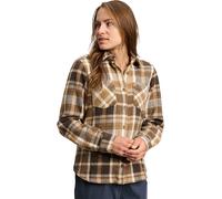 W Project Heavy Flannel, Women - Black Diamond 9502-Bark Brown-Off White Plaid XS