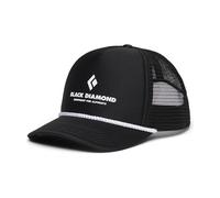 Black Diamond - Flat Bill Trucker Hat - Cap, Gr. One Size, schwarz (Black/BlackLogo)
