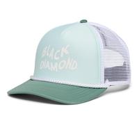 Black Diamond Flat Bill Trucker Cap (Größe ONE SIZE, weiss)