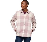 Black Diamond Black Diamond Women's Project Lined Flannel Shirt Pale Mauve-Off White Plaid Pale Mauve-Off White Plaid L