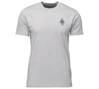 Black Diamond Heritage Alpinist Kurzarm-t-shirt L Nickel Heather