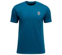 Baumwolle T-Shirt Black Diamond Heritage Alpinist SS Tee - indigo