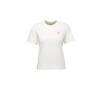 black diamond heritage badge t shirt weiss damen