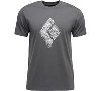 Black Diamond Herren Engineered Diamond T-Shirt, Anthracite, L
