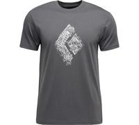 Black Diamond Engineered Diamond Kurzarm-t-shirt Anthracite XL (752472-0001-XL)