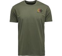 Trikot Black Diamond Faded Kurzarm dunkelgrün - M