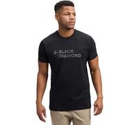 Black Diamond - Mini Stacked S/S Tee - T-Shirt, Gr. L, schwarz (Black)