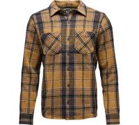 Black Diamond Men's Project Heavy Flannel Flax-Black Plaid XL