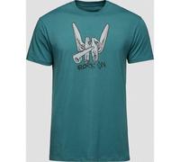 BLACK DIAMOND Herren T-Shirts / Tanks M BD ROCK ON SS TEE (AP730232) XS Grün