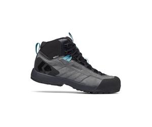 Black Diamond - Hochgeschnittene Zustiegsschuhe - Mission Leather Mid Women's Wp Steel Grey für Damen aus Leder - Größe 37,5 - Grau Grau 37.5