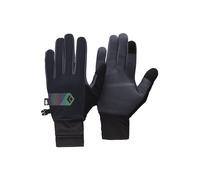 black diamond hybrid light lange handschuhe schwarz