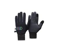 black diamond hybrid light lange handschuhe schwarz