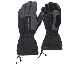 Black Diamond - Isolierende und wasserfeste Bergsteiger-Handschuhe - Unisex - Glissade Gloves - Glissade Gloves Black für Damen aus Leder schwarz L