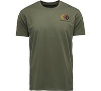 Trikot Black Diamond Faded Kurzarm dunkelgrün - M