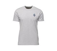 Black Diamond Heritage Alpinist Kurzarm-t-shirt Nickel Heather XL (752467-1014-XL)