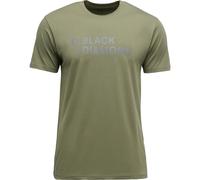 Black Diamond Mini Stacked T-Shirt waldgrün - XL