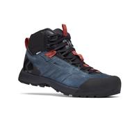 Black Diamond M Mission Leather Mid Waterproof Approach Shoe Blau - Wasserdichter halbhoher Herren Nubukleder Zustiegssc