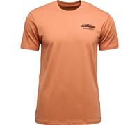 T-Shirt Black Diamond M MOUNTAINSCAPE SS TEE (Moab Brown) Mann SMALL