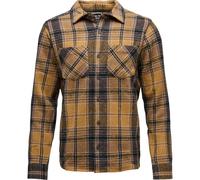 Black Diamond Men's Project Heavy Flannel Flax-Black Plaid M