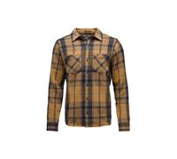 Black Diamond M PROJECT HEAVY FLANNEL Flax-Black Plaid S