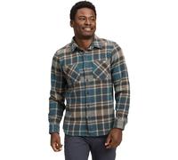 Black Diamond M Project Heavy Flannel midnight blue-charcoal plaid (9720) MED