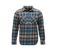 Black Diamond M PROJECT HEAVY FLANNEL Midnight Blue-Charcoal Plaid S