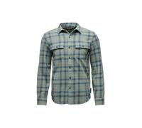 Black Diamond M PROJECT TWILL LS SHIRT Laurel Green-Charcoal M