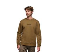Black Diamond Men's Heritage Wordmark Crewneck Dark Curry M
