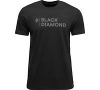 Black Diamond Men's Mini Stacked Short Sleeve Tee Black S