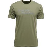 Black Diamond Men's Mini Stacked Short Sleeve Tee Tundra S