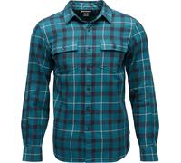 Black Diamond Men's Project Twill Long Sleeve Shirt Cr lue-charcoal S