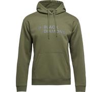 Black Diamond - Mini Stacked PO Hoody - Hoodie, Gr. L, oliv (Tundra)
