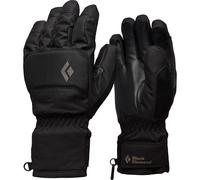 Black Diamond - Gants de ski en PrimaLoft® - Mission Gloves Black für Herren aus Leder - Größe S - schwarz schwarz S