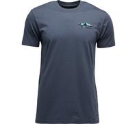 Black Diamond Mountainscape Herren T-Shirts blau Größe L Lifestyle Hautfreundlich