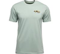 Black Diamond Mountainscape Herren T-Shirts Klettern & Bouldern Hautfreundlich Größe M gruen
