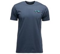 Black Diamond M Mountainscape SS Tee charcoal (0038) SML