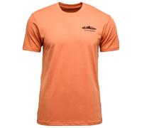 Black Diamond - Mountainscape S/S Tee - T-Shirt, Gr. XS, orange (MoabBrown)