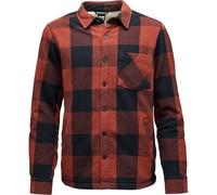 Black Diamond Herrenhemd Project Lined Flannel – Langarm – Gr. L, Rot/Schwarz