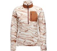 Black Diamond Rift Half Zip Fleece Damen Pullover beige Größe S Trekking Elastisch