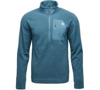 Black Diamond Rift Half Zip Fleece Herren Pullover blau Größe XL Trekking Elastisch