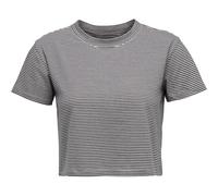 Black Diamond Kurzarm-T-Shirt Stripe Damen Charcoal Größe L