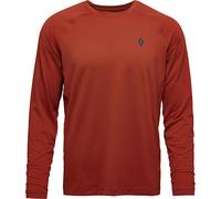 Black Diamond - T-shirt mit Sonnenschutz - Herren - Alpenglow Ls Crew - M Alpenglow LS Crew Burnt Sienna für Herren - Größe M - Orange Orange M