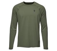 Black Diamond - T-shirt mit Sonnenschutz - Herren - Alpenglow Ls Crew - M Alpenglow LS Crew Tundra für Herren - Größe S - Khaki Khaki S