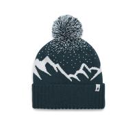 Black Diamond Tom Pom Beanie, deep woods-white