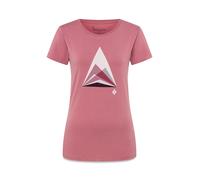 Black Diamond Mountain Transparency - Shirt - Damen L Pink