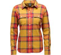 Black Diamond W Project Twill LS Shirt amber-coral red (9644) SML