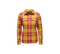 Black Diamond W PROJECT TWILL LS SHIRT Amber-Coral Red S