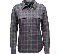 Black Diamond W Project Twill LS Shirt charcoal-tundra (9648) LRG