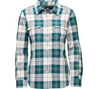 Black Diamond W Project Twill LS Shirt raging sea-henna (9651) MED