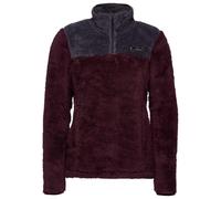 Black Diamond - W Roadie 1/4 Zip Fleece Bordeaux Carbon - XS - Fleece Gris XS